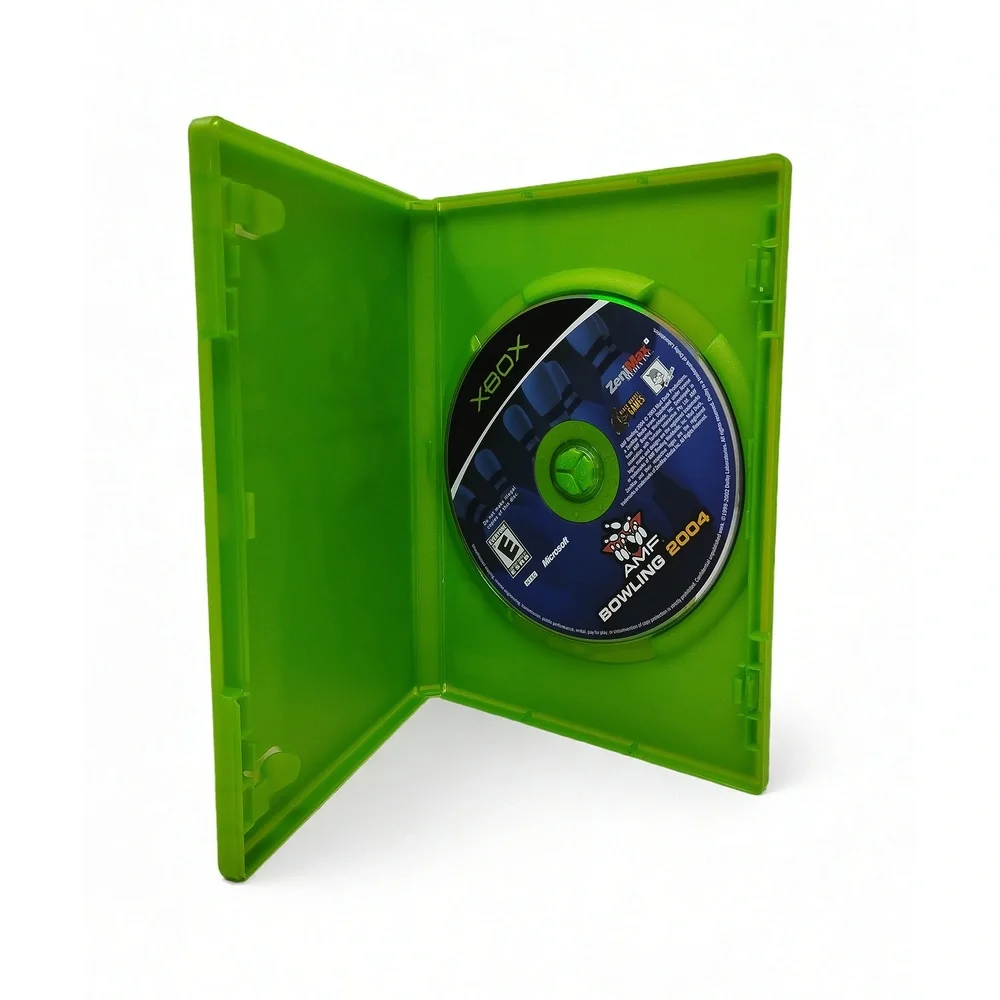 AMF Bowling 2004 Microsoft Xbox Classic Sports Simulation Game Disc With Case